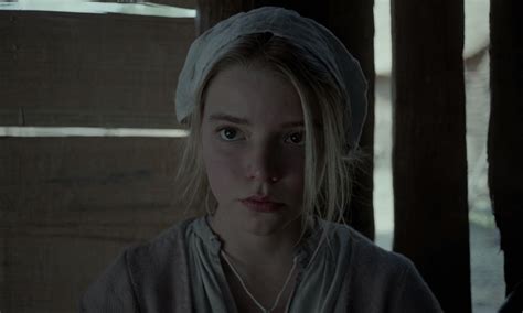 The witch played by anya taylor joy